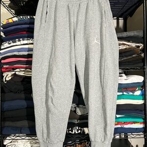 Jordan Gray Sweatpants with Logo